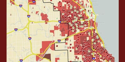 Carte de la criminalité de Chicago